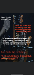 Open Mic Night - hosted by Russ from Rib-eye