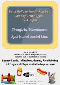 Bank Holiday Family Fun Day - Sunday 27th August 2023